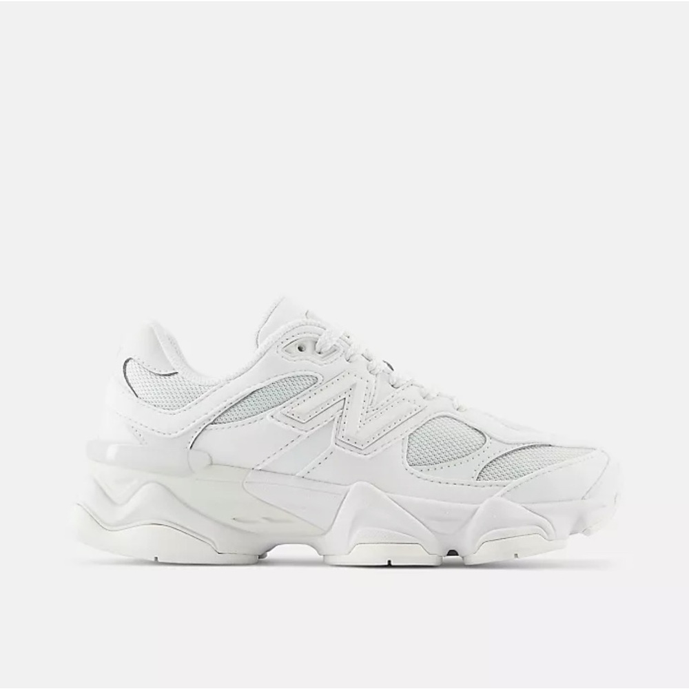 New Balance Kids White Athletic Sneakers